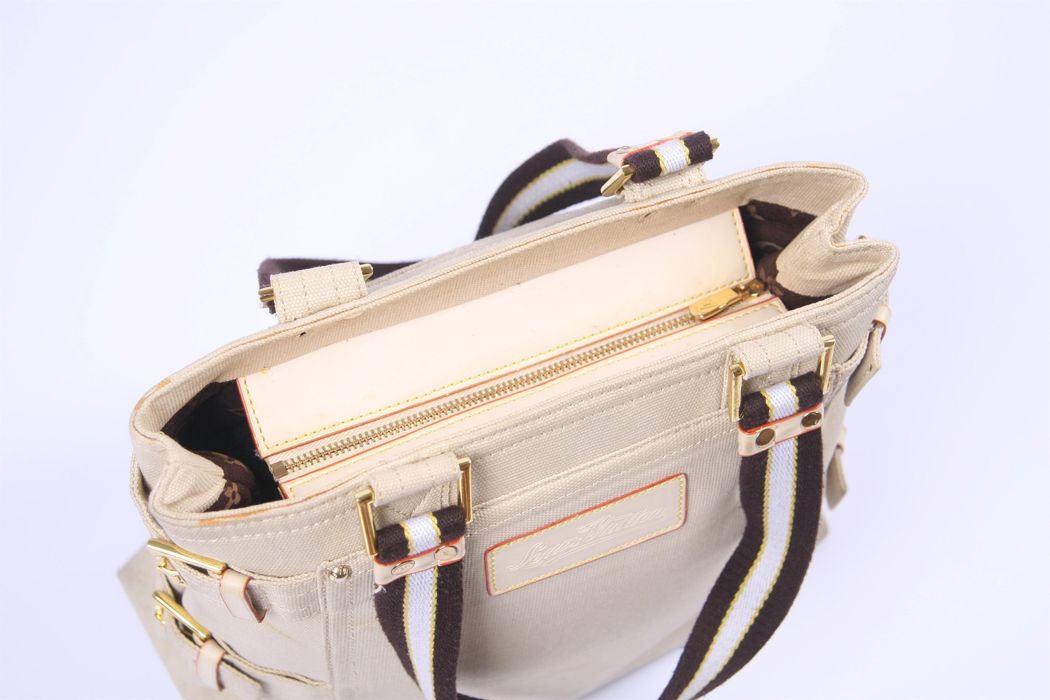 Louis Vuitton Trunks & Bags Fl0012 Tan Canvas Tote LV bag for Sale