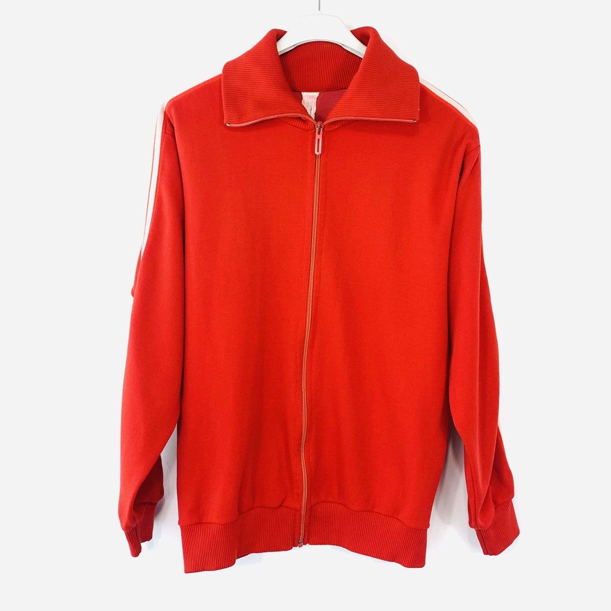 Vintage Vintage 70s SC Fortuna Köln Red Track Jacket Soccer Size US L / EU 52-54 / 3 - 2 Thumbnail