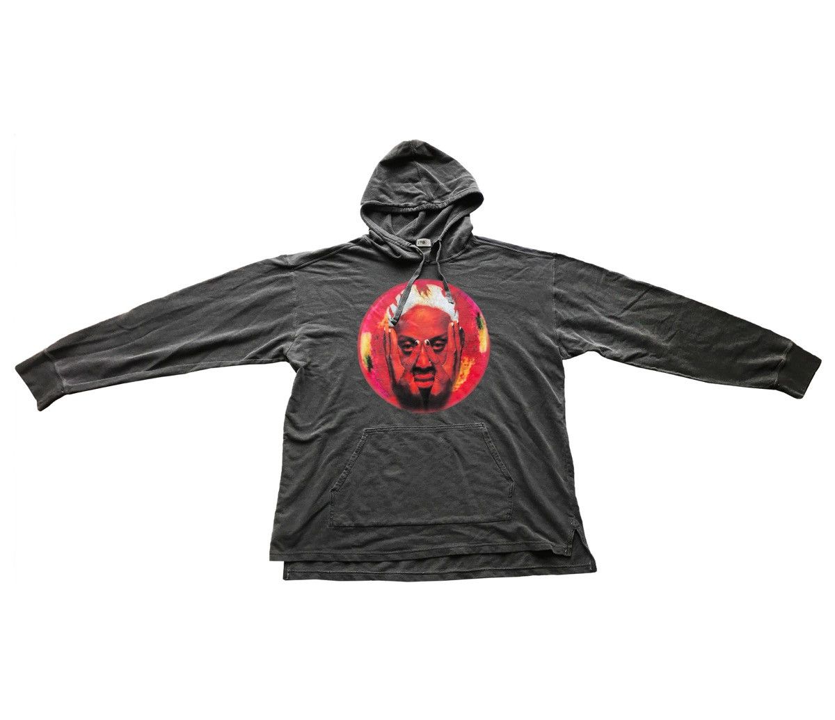 Washed vintage Black Dennis Rodman Hoodie Last Dance Jordan