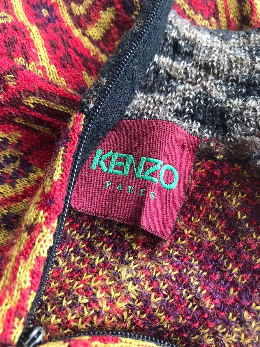 Kenzo HEAT🔥Kenzo Paris Navajo Native Long Jumper Dress Size US S / EU 44-46 / 1 - 10 Thumbnail