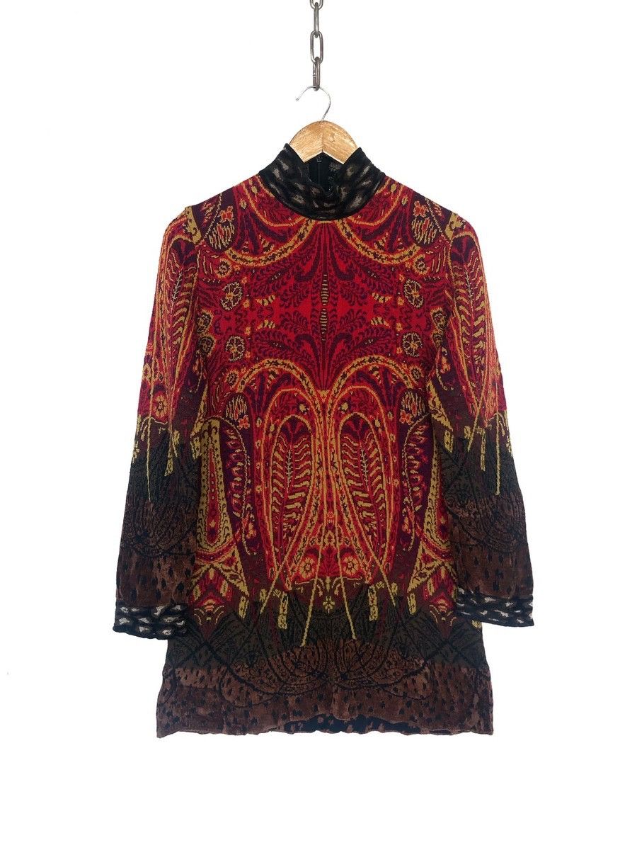 Kenzo HEAT🔥Kenzo Paris Navajo Native Long Jumper Dress Size US S / EU 44-46 / 1 - 1 Thumbnail
