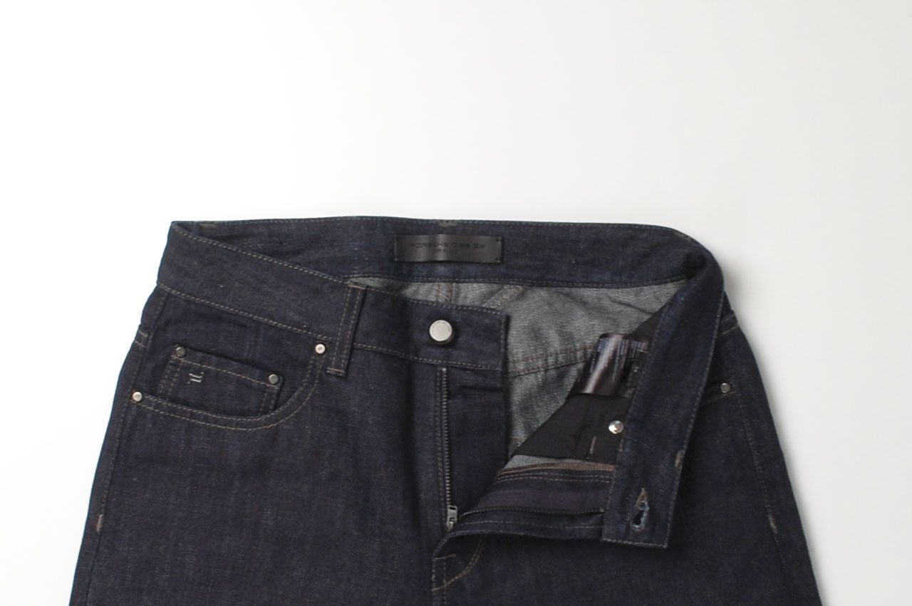 Porsche Design 30922 Porsche Design Unwashable Blue Denim Jeans sz 29 Size US 29 - 3 Thumbnail