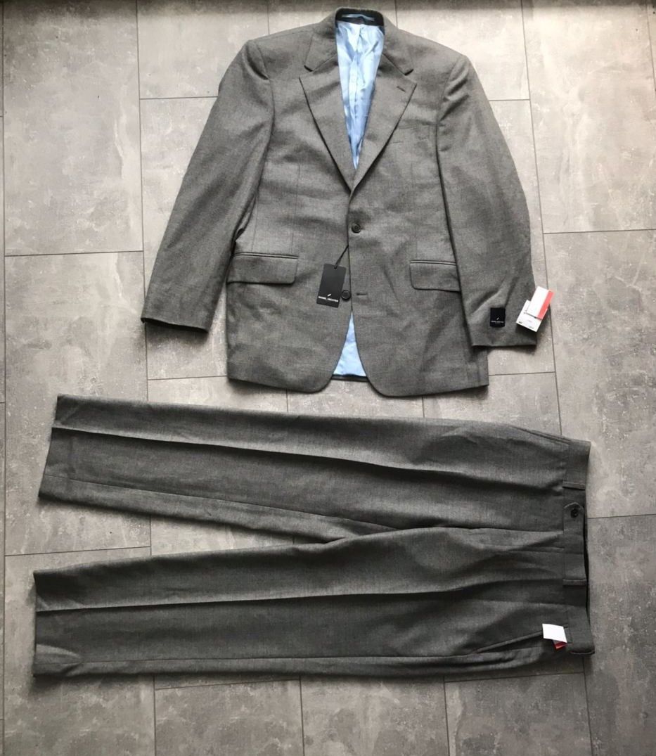 Daniel Hechter Daniel Hechter Paris new suit grey with tag's Size 50R - 1 Thumbnail