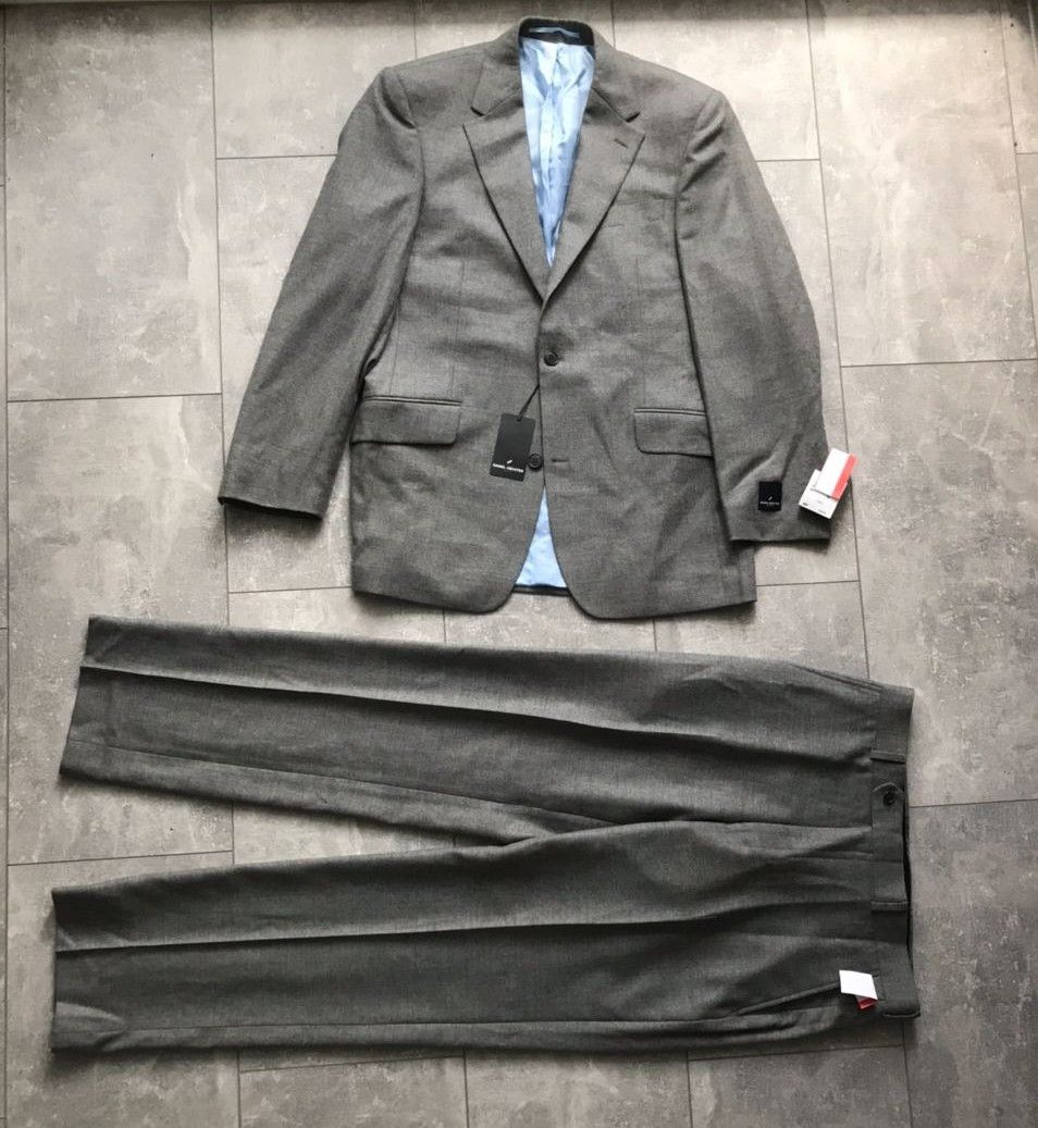 Daniel Hechter Daniel Hechter Paris new suit grey with tag's Size 50R - 2 Thumbnail