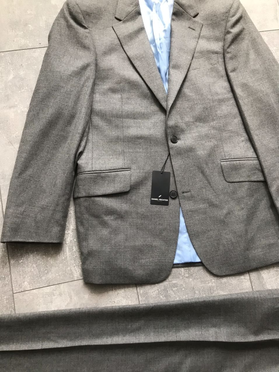 Daniel Hechter Daniel Hechter Paris new suit grey with tag's Size 50R - 8 Thumbnail