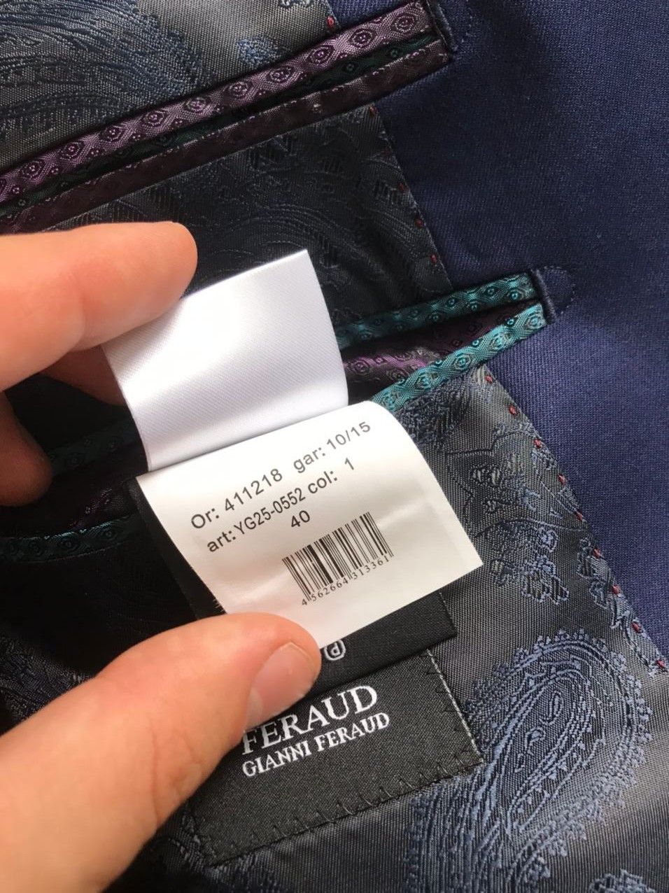 Gianni Feraud Gianni Feraud suit new with tags Size 50R - 8 Thumbnail
