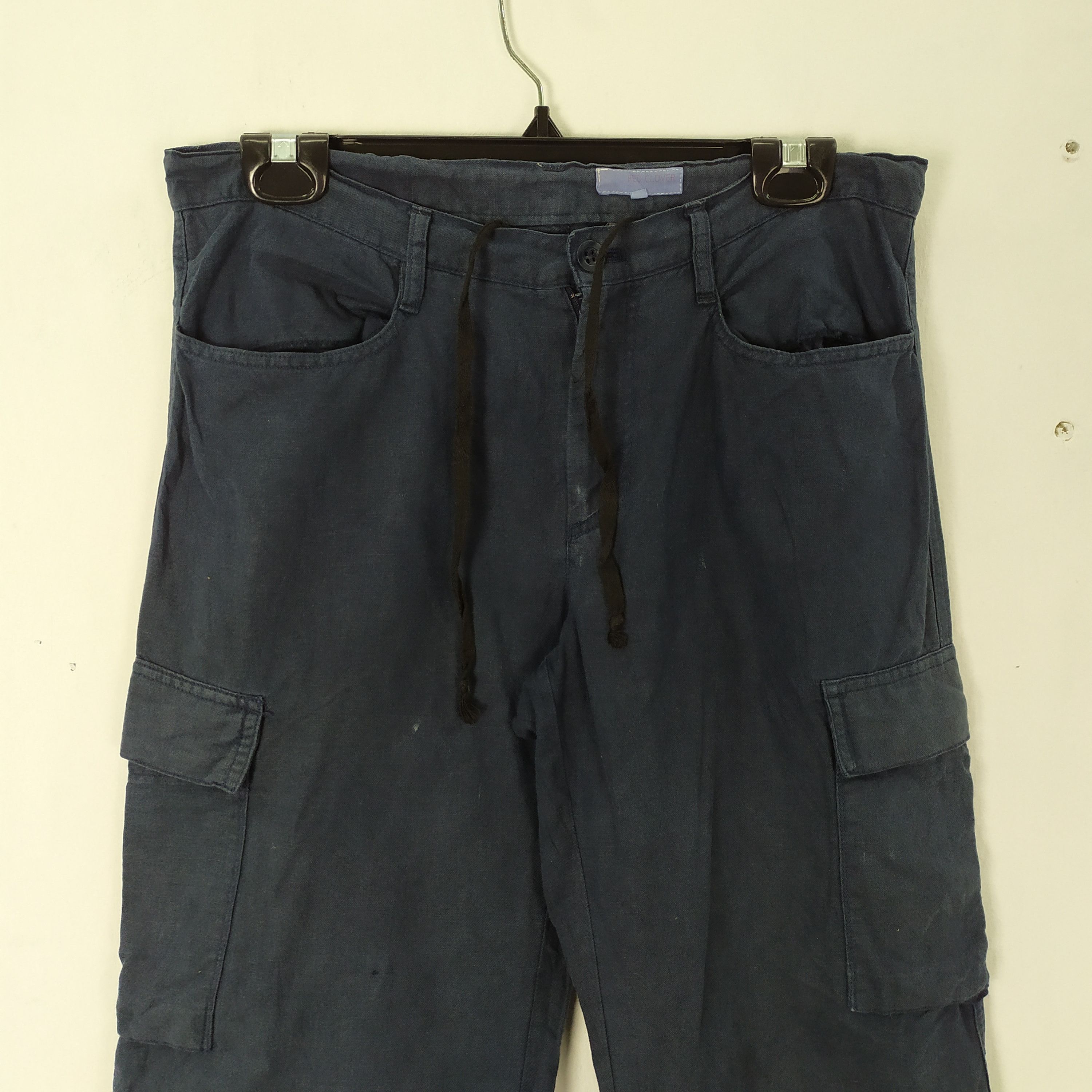 Japanese Brand VINTAGE Red Clover Faded Cargo Pants Size US 30 / EU 46 - 13 Thumbnail