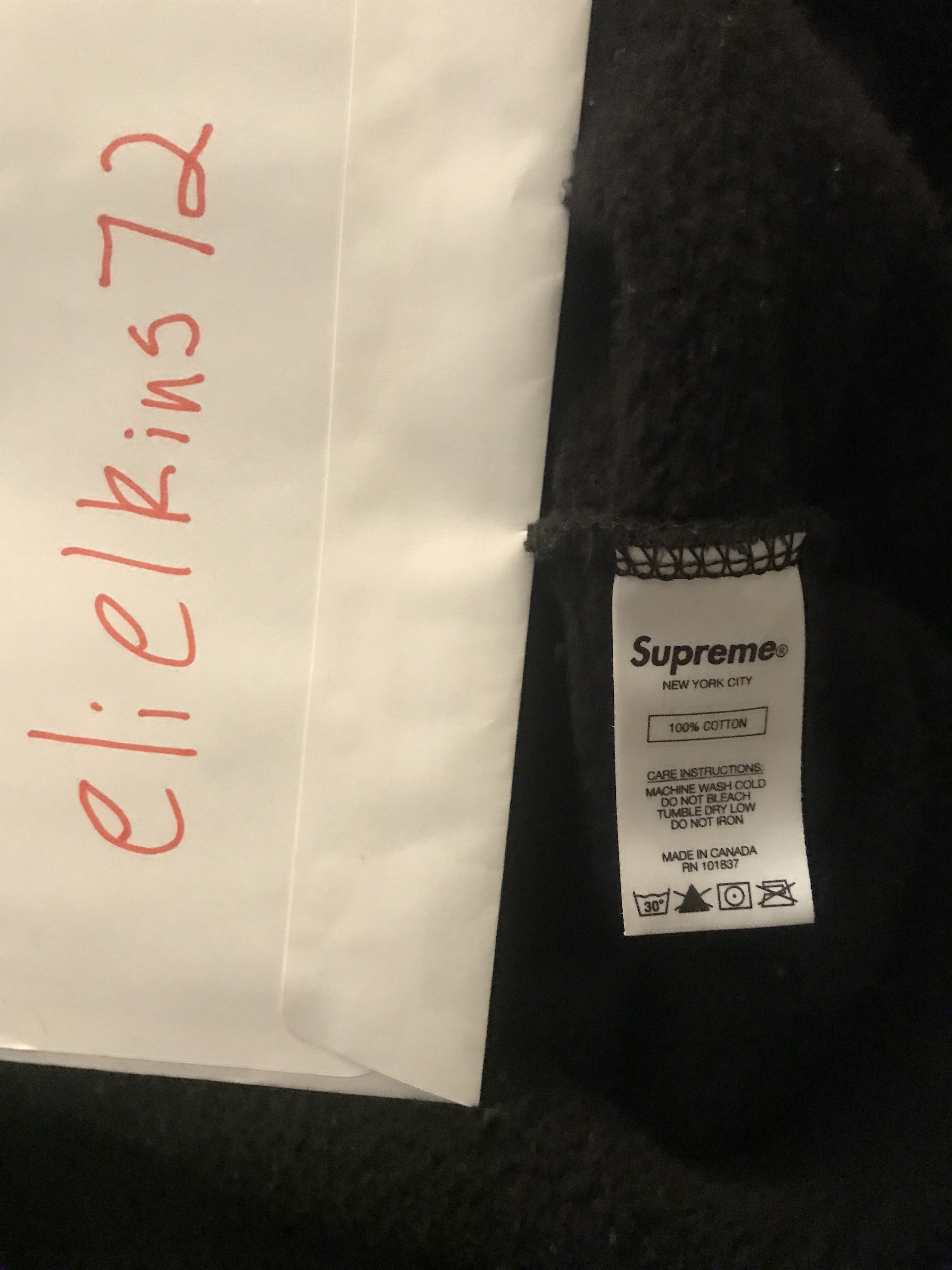 Supreme Supreme Cutout Logo Crewneck Size US L / EU 52-54 / 3 - 6 Thumbnail