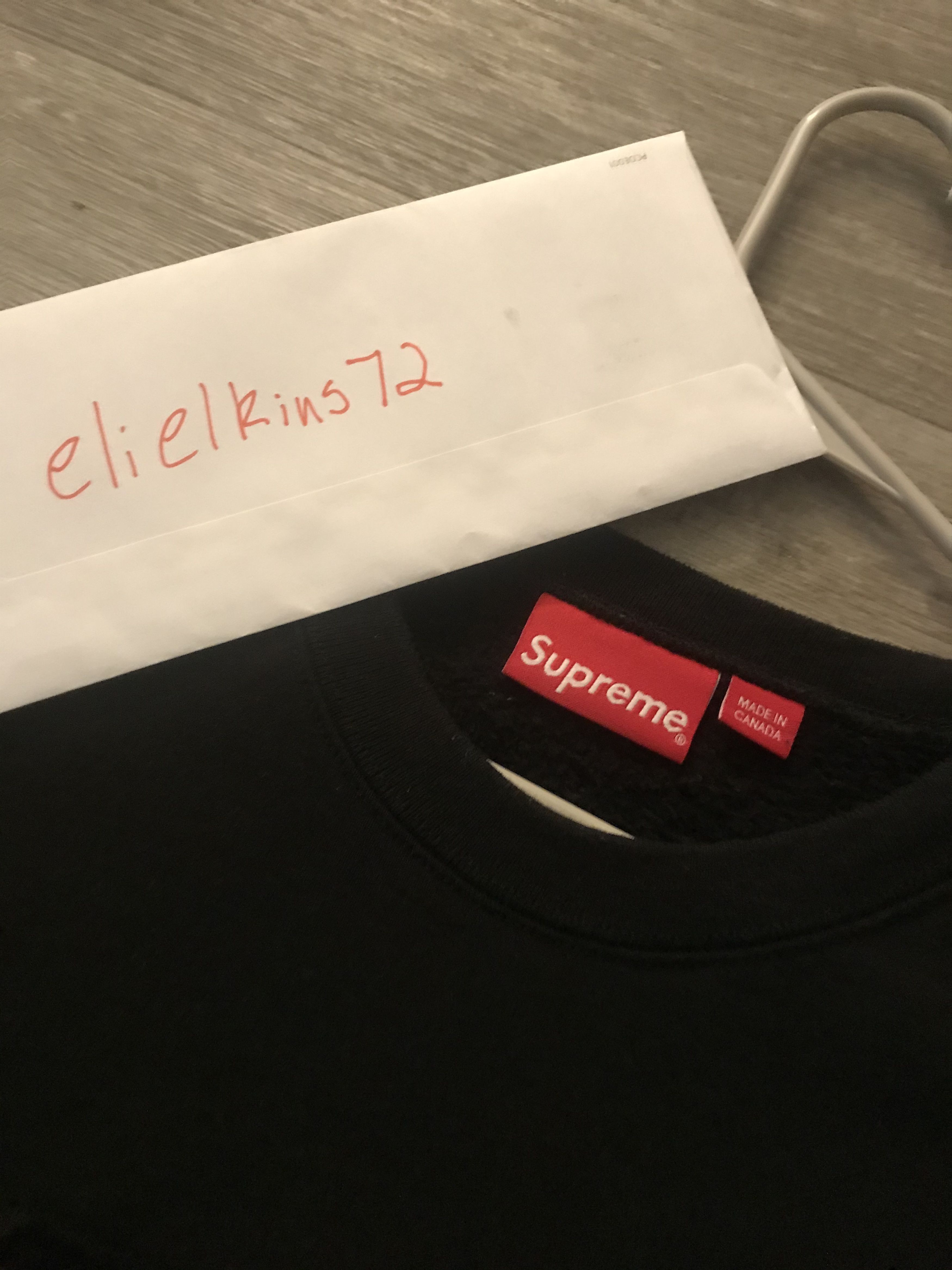 Supreme Supreme Cutout Logo Crewneck Size US L / EU 52-54 / 3 - 3 Thumbnail