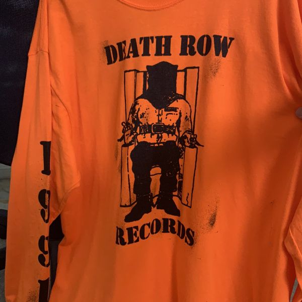 Death Row Records Orange Death Row Records long sleeve Size US XL / EU 56 / 4 - 2 Preview
