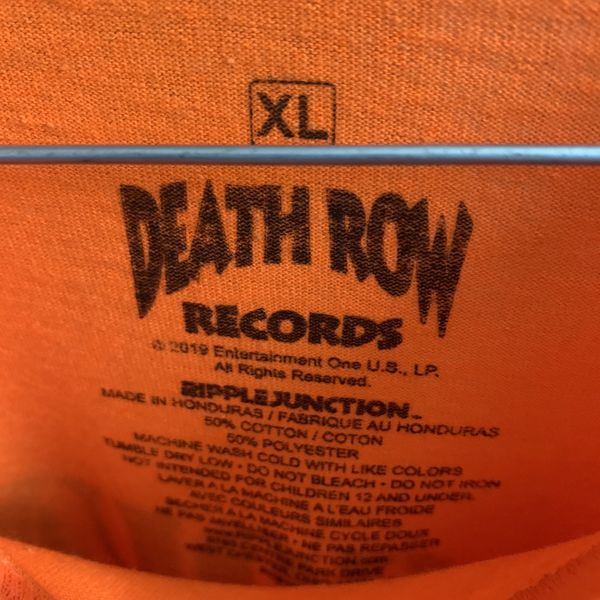 Death Row Records Orange Death Row Records long sleeve Size US XL / EU 56 / 4 - 6 Preview