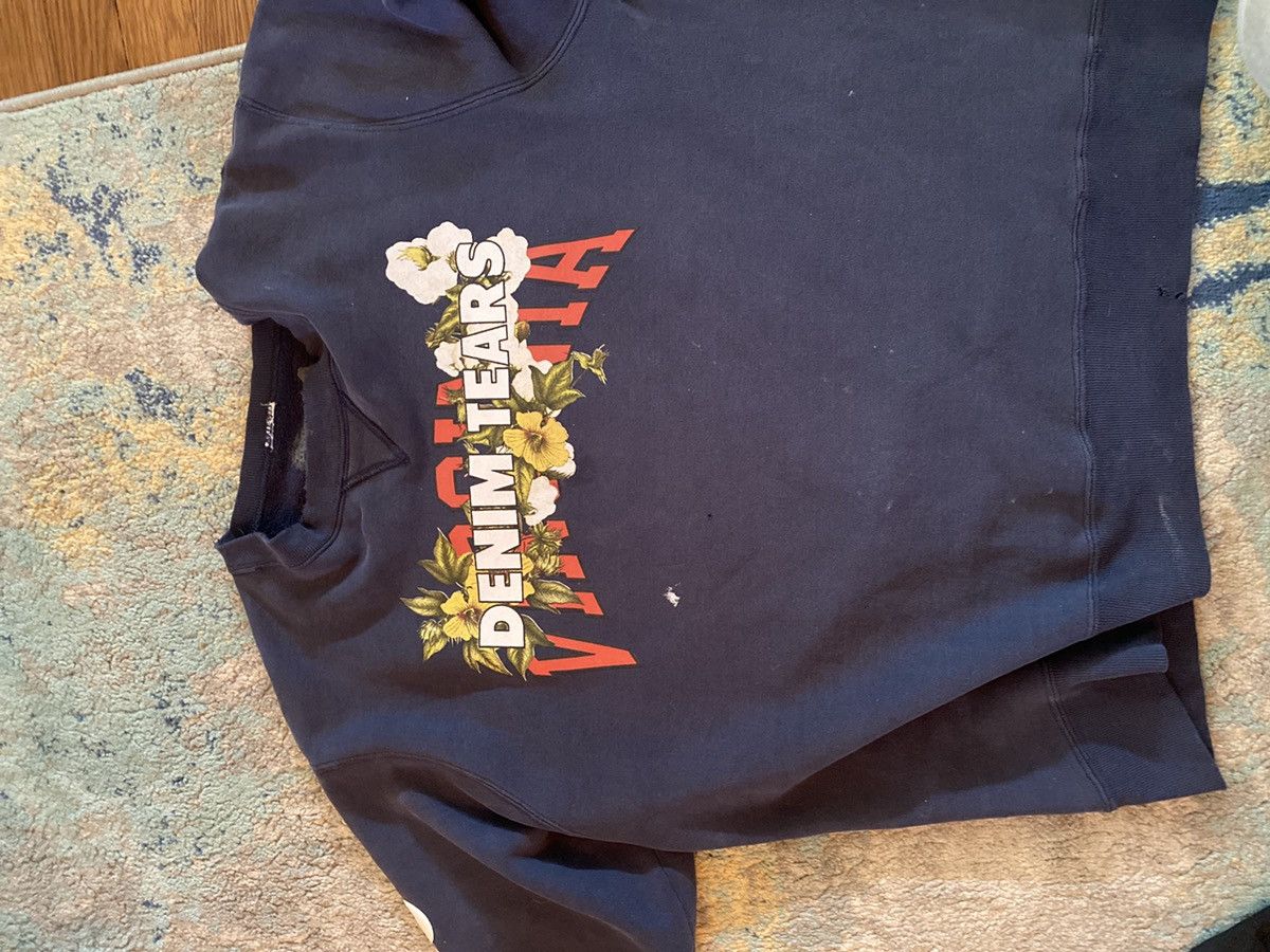 Champion Denim Tears 1619 Point Comfort Virgina Sweatshirt 1/1 sample Size US L / EU 52-54 / 3 - 2 Thumbnail