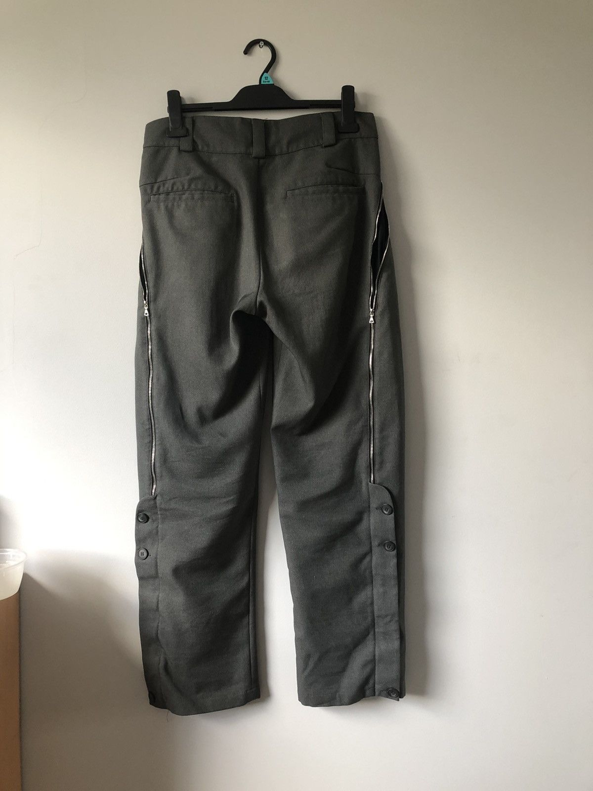 Kiko Kostadinov Vessel Grey Irene trousers, S | Grailed