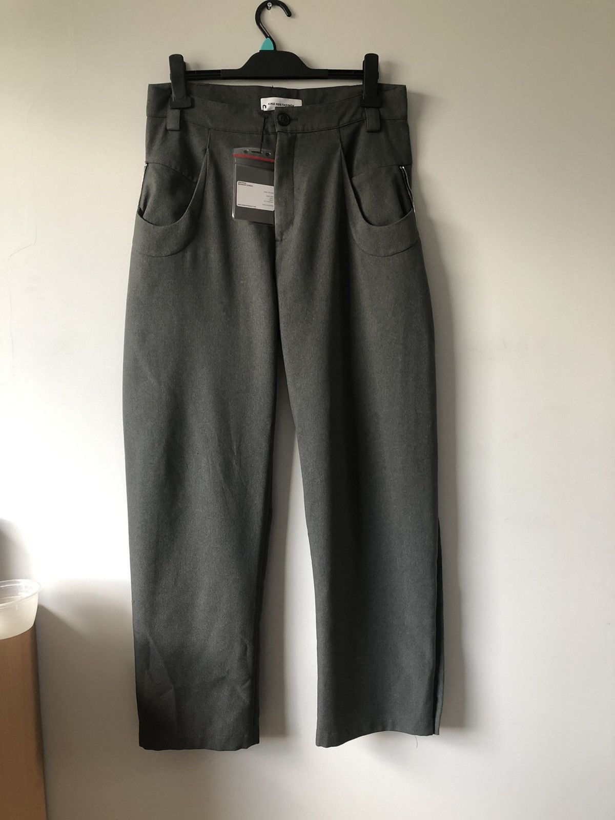 Kiko Kostadinov Vessel Grey Irene trousers