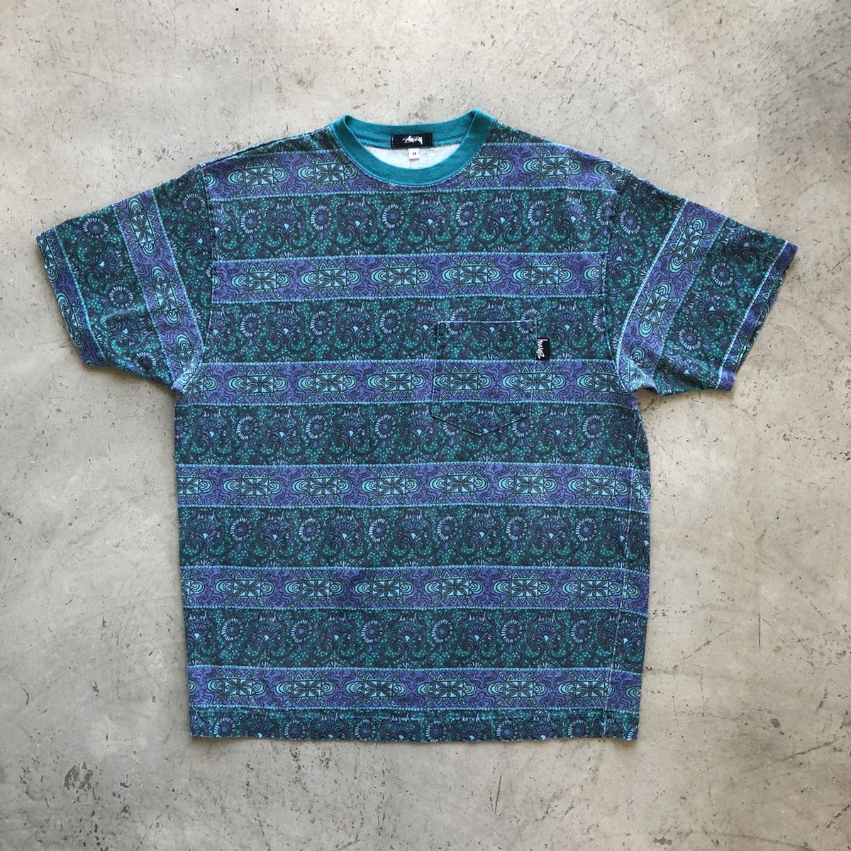 Stussy × Vintage Stussy Tom Tom Pocket T Shirt Vintage | Grailed