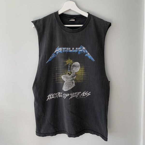 Vintage 1994 Metallica Metal Up Your Ass Shirt Giant Travis Style | Grailed