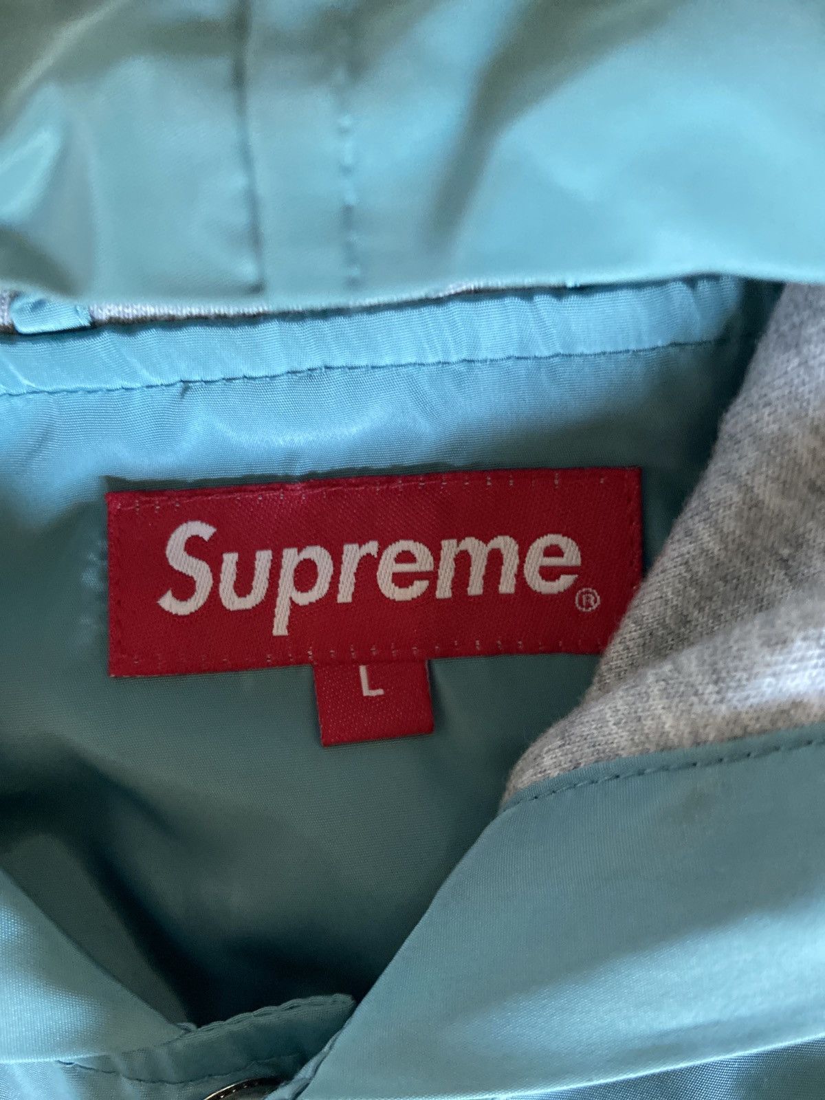 Supreme Supreme Blue/Pink Button up Jacket Size US L / EU 52-54 / 3 - 3 Thumbnail
