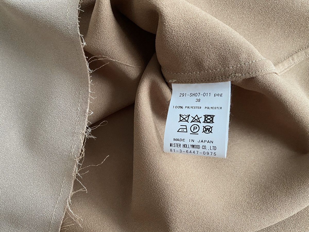 N.Hoolywood Raw Hem Shirt Size US M / EU 48-50 / 2 - 5 Thumbnail