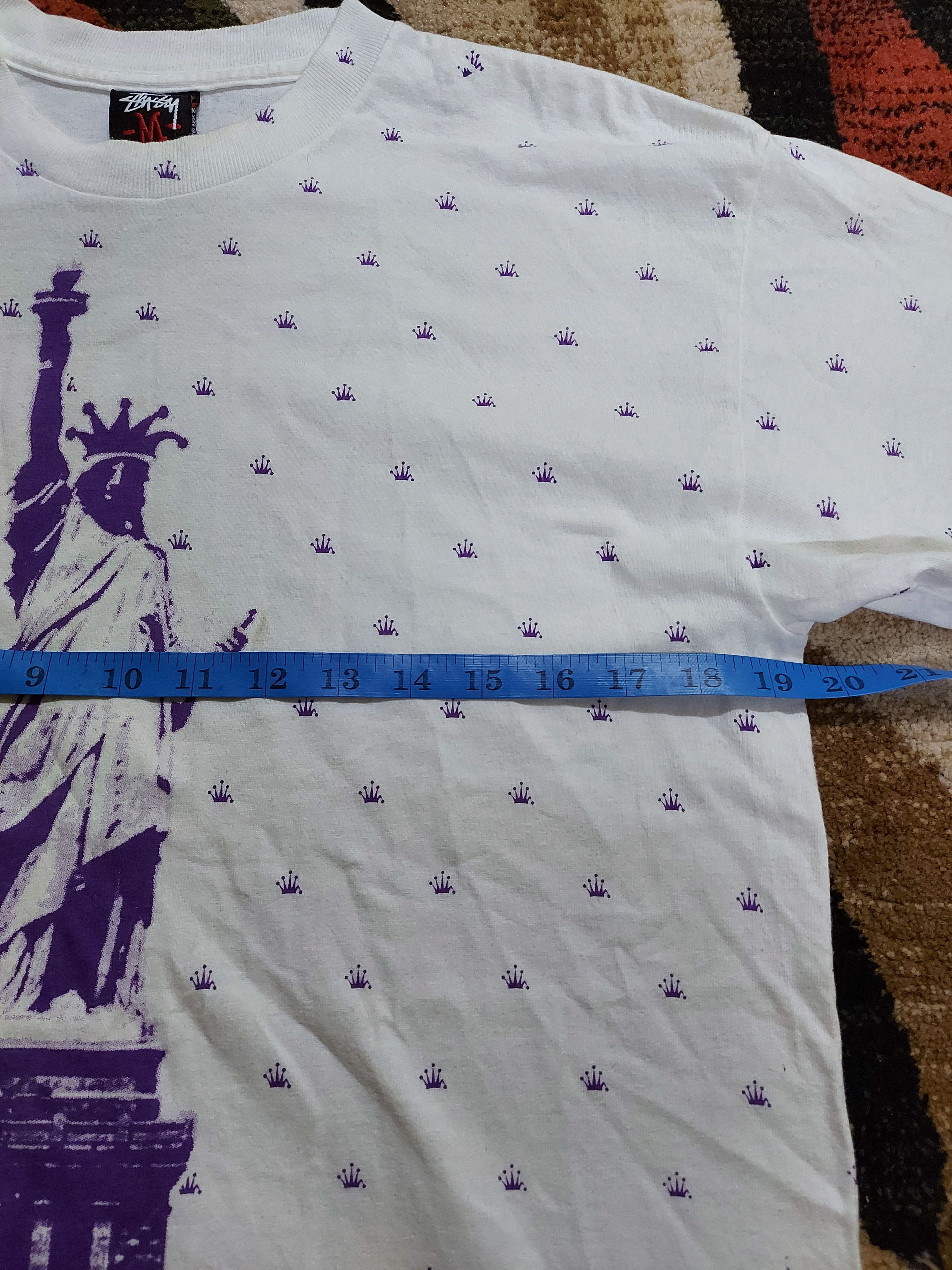 Stussy (B92) stussy - all overprint made in mexico Size US M / EU 48-50 / 2 - 2 Thumbnail