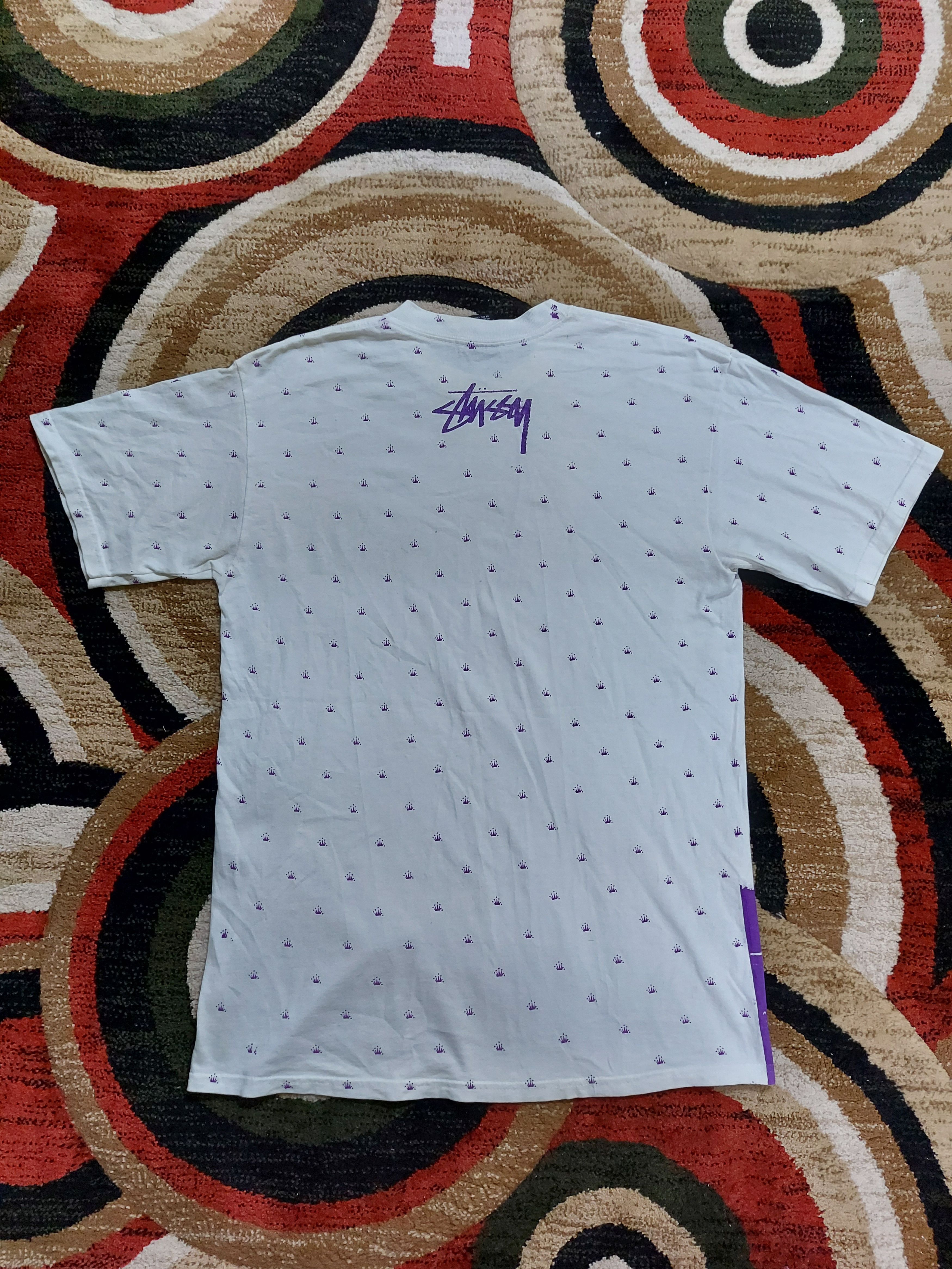 Stussy (B92) stussy - all overprint made in mexico Size US M / EU 48-50 / 2 - 7 Thumbnail