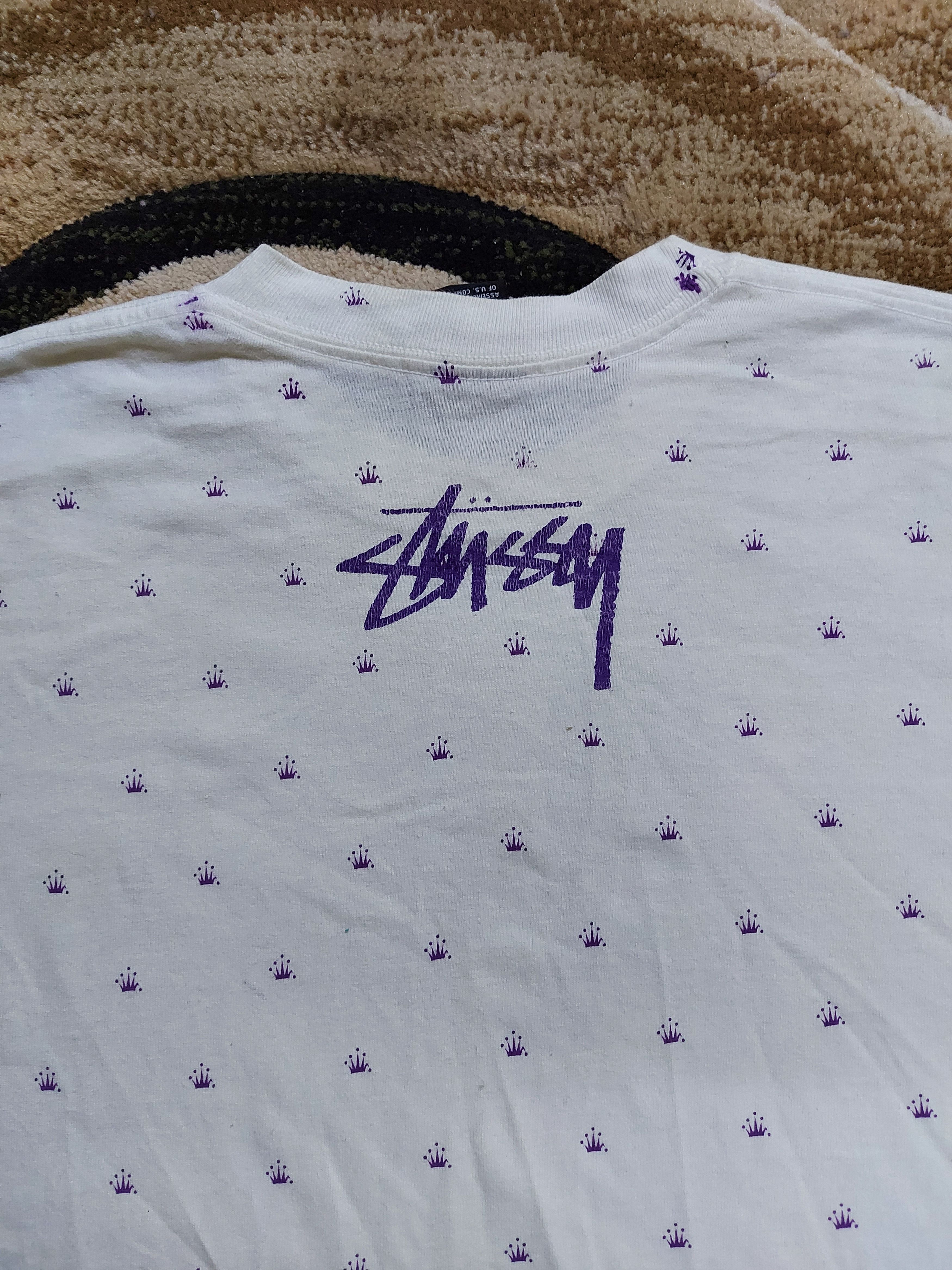 Stussy (B92) stussy - all overprint made in mexico Size US M / EU 48-50 / 2 - 6 Thumbnail