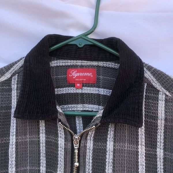 Supreme Supreme Thermal Plaid Zip Up | Grailed