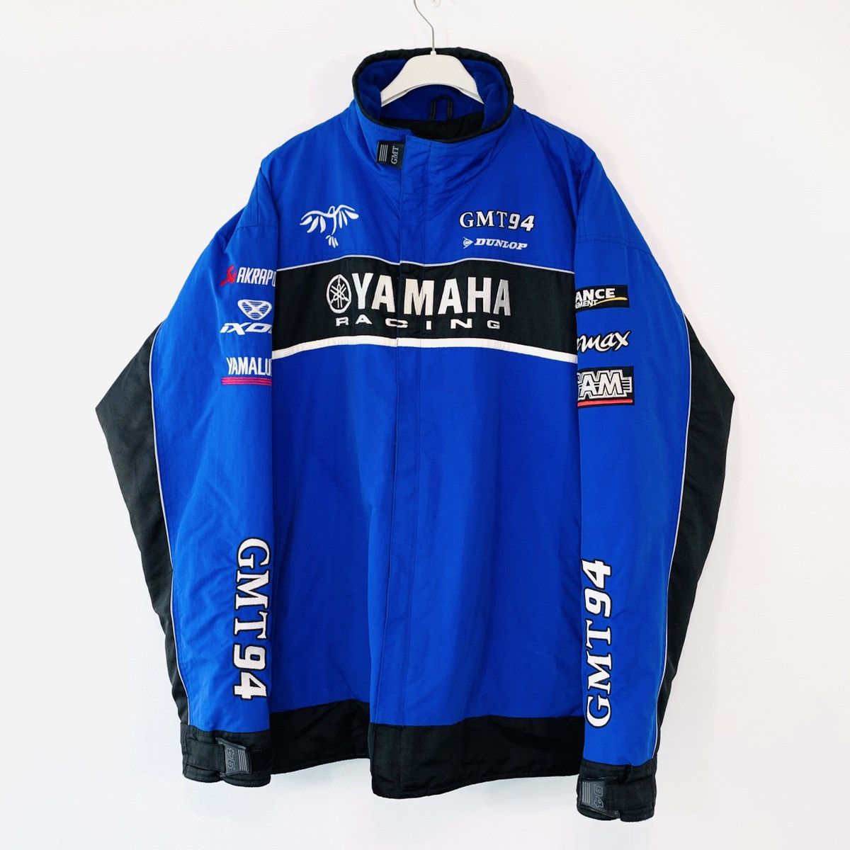 Yamaha 3XL Yamaha Racing GMT94 Blue Motorcycle Bike Jacket | Grailed