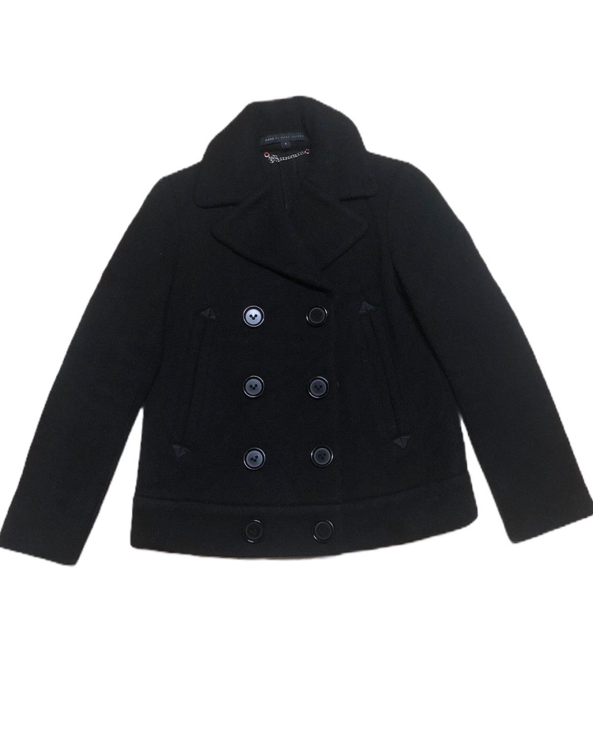 Jacobs By Marc Jacobs × Marc Jacobs VINTAGE Marc Jacob MOHAIR Double Breast Coat Size US M / EU 48-50 / 2 - 1 Thumbnail