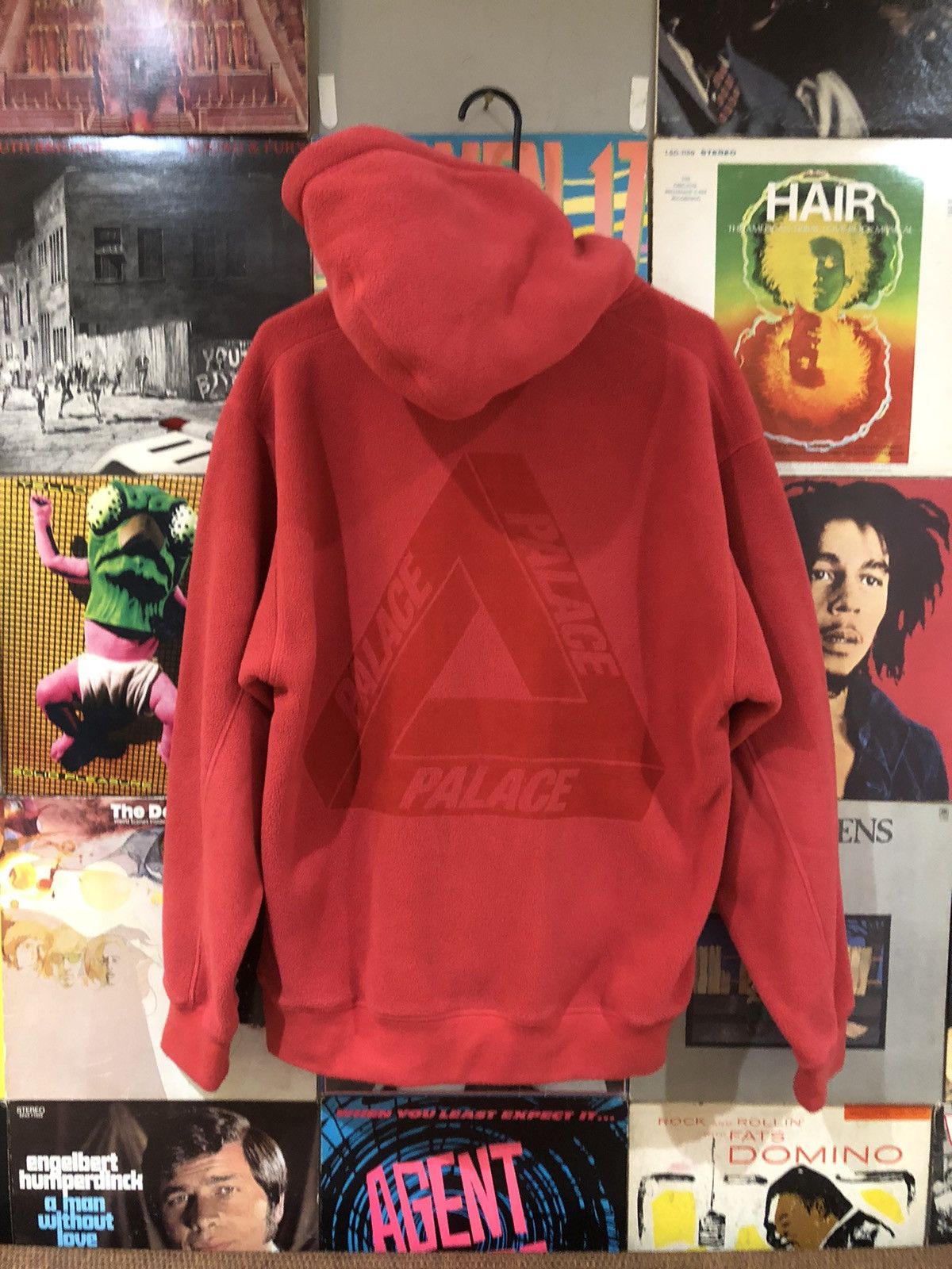 Palace × Polartec Palace Red Lazer Polartec Fleece Hoodie Size US L / EU 52-54 / 3 - 1 Thumbnail