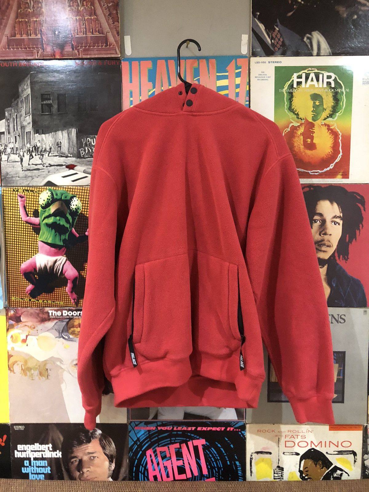 Palace × Polartec Palace Red Lazer Polartec Fleece Hoodie Size US L / EU 52-54 / 3 - 2 Thumbnail