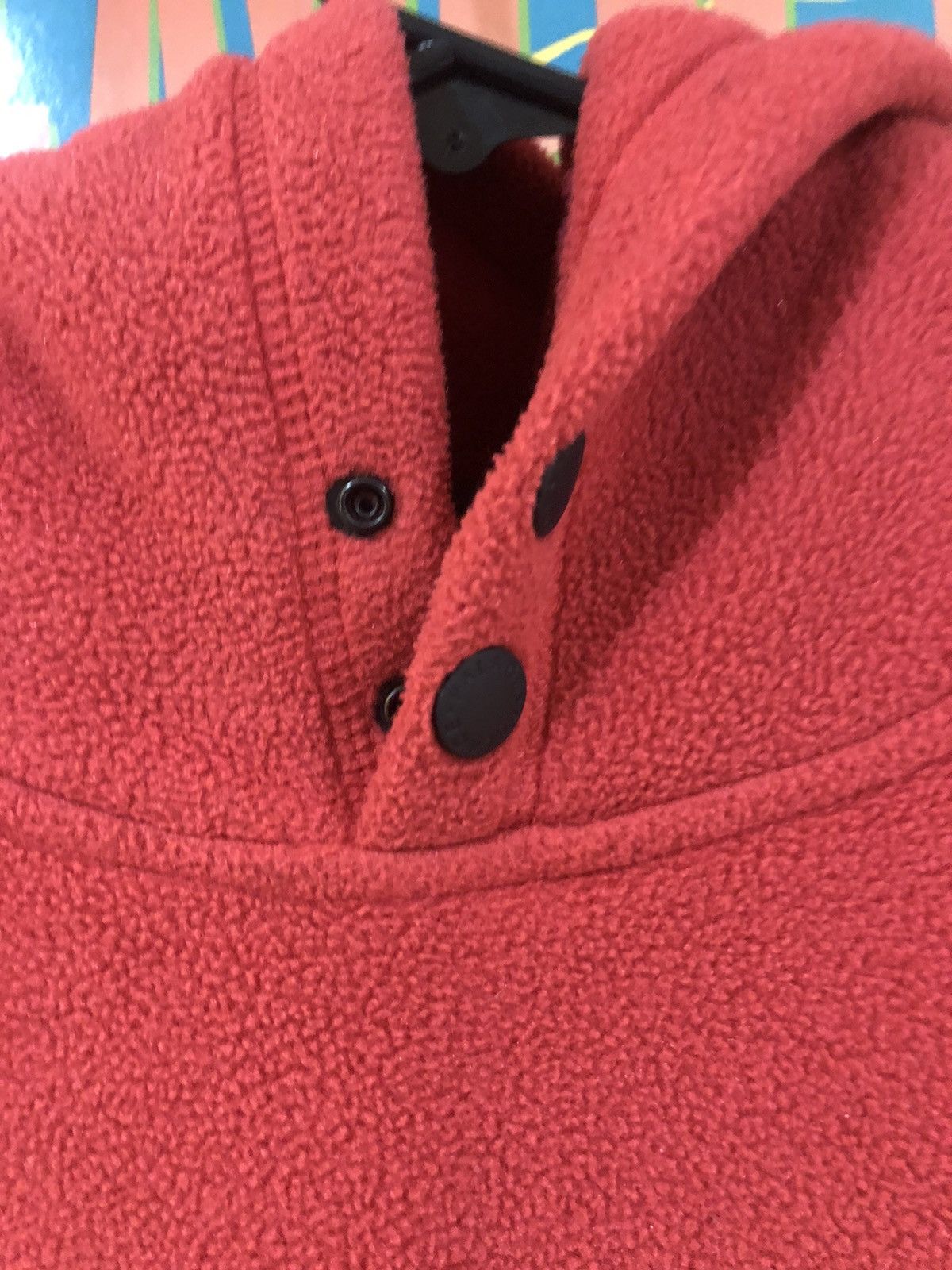 Palace × Polartec Palace Red Lazer Polartec Fleece Hoodie Size US L / EU 52-54 / 3 - 5 Thumbnail