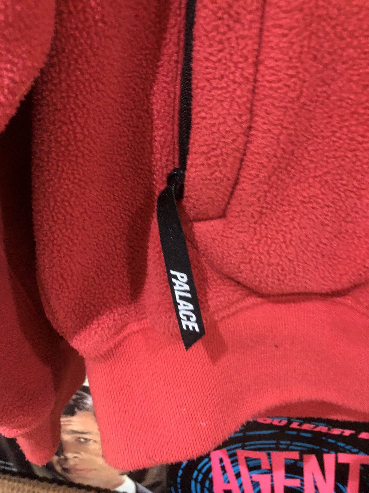 Palace × Polartec Palace Red Lazer Polartec Fleece Hoodie Size US L / EU 52-54 / 3 - 3 Thumbnail