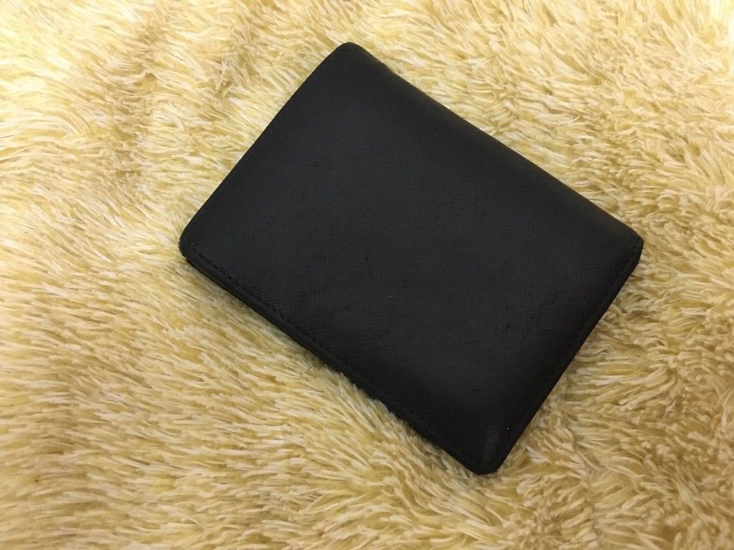 Prada Prada Leather Bifold Wallet Size ONE SIZE - 2 Thumbnail