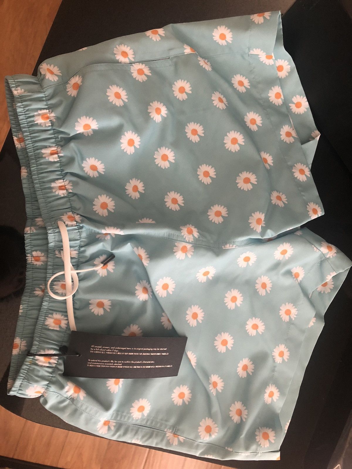 peaceminusone PMO DAISY ALLOVER SHORT PANTS #1 SKY BLUE | Grailed