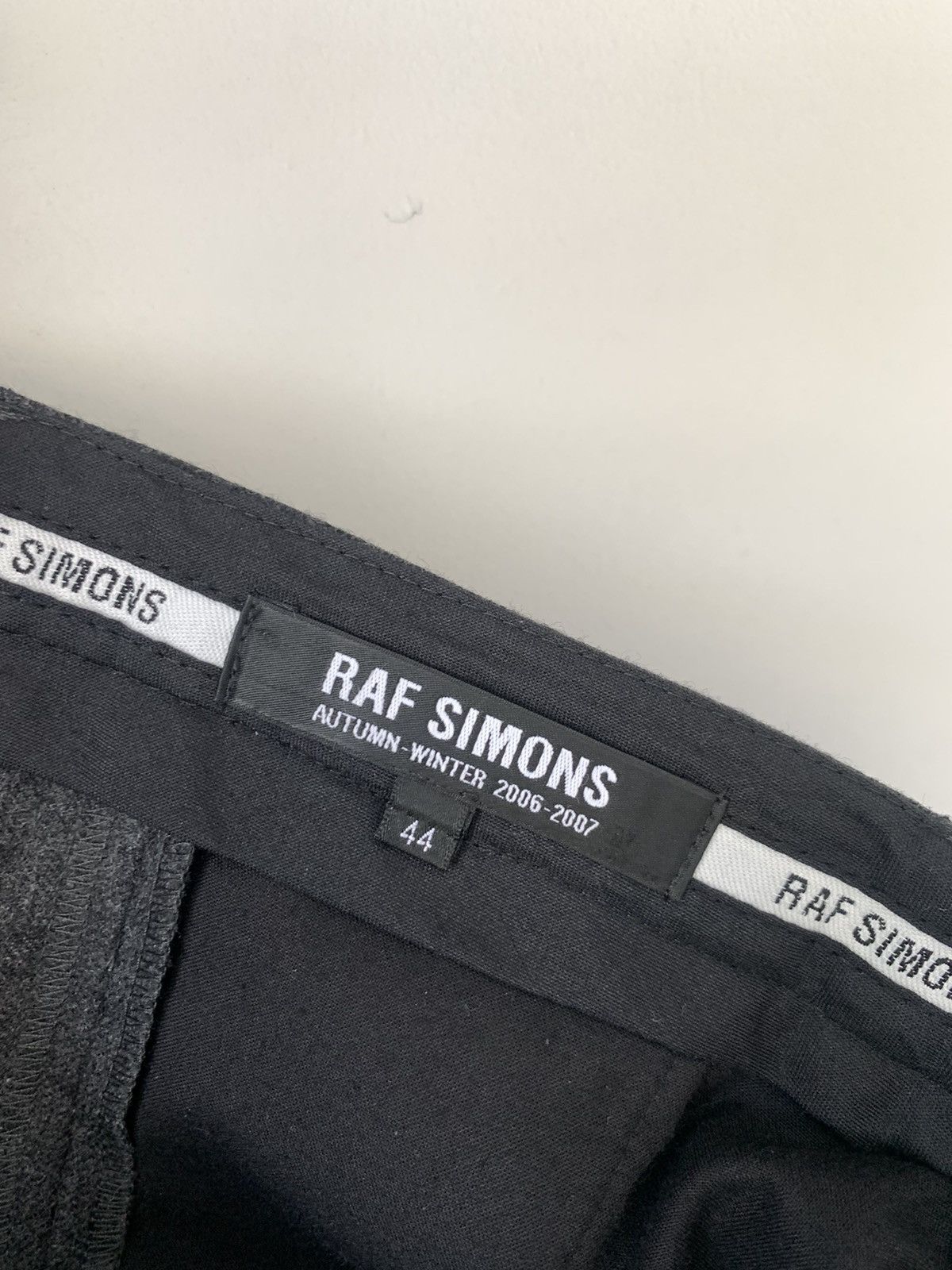 Raf Simons Raf Simons AW06 wool pants grey Size US 28 / EU 44 - 5 Thumbnail