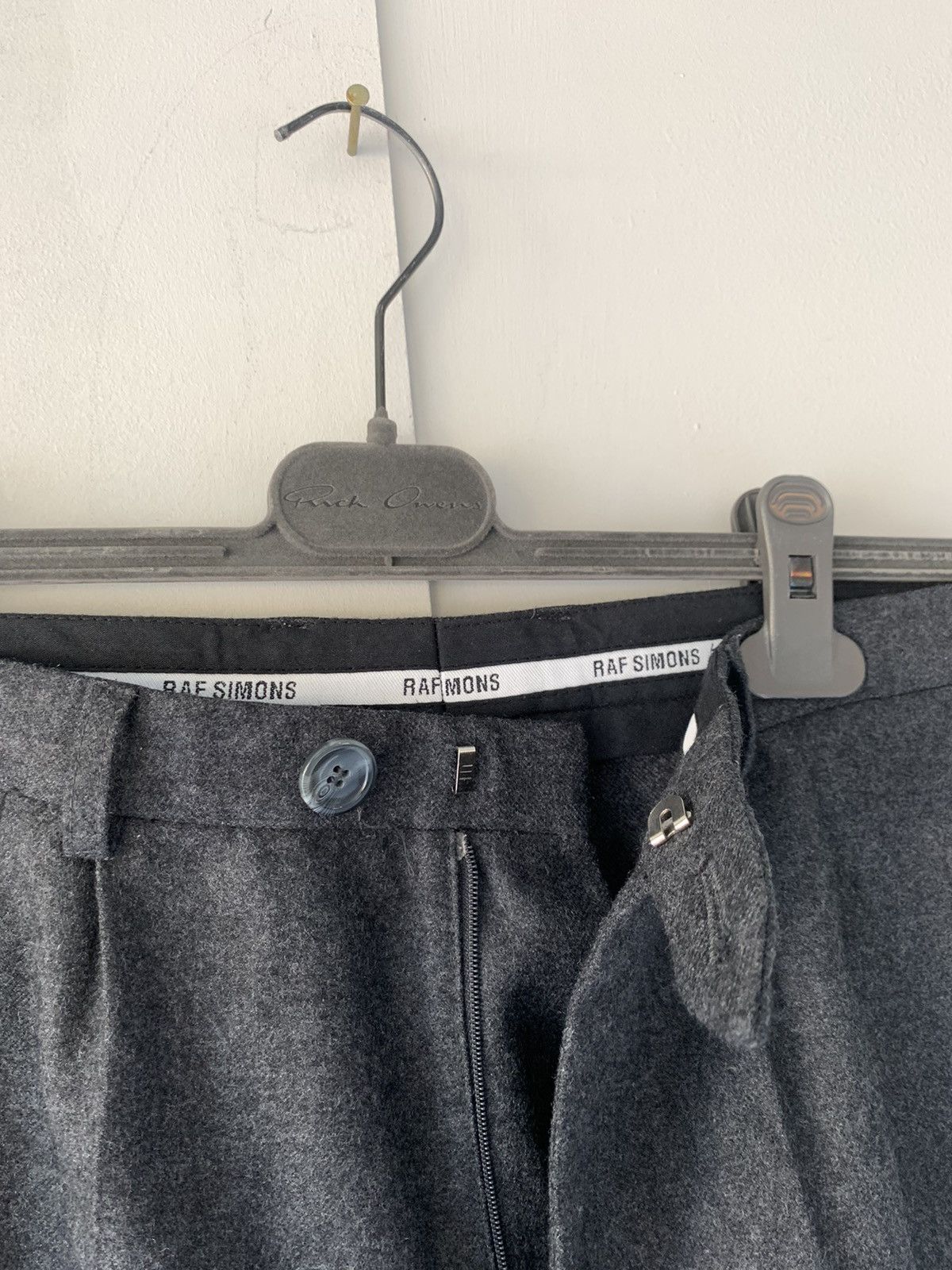 Raf Simons Raf Simons AW06 wool pants grey Size US 28 / EU 44 - 4 Thumbnail