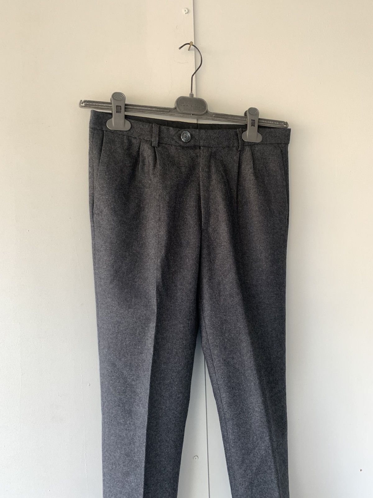 Raf Simons Raf Simons AW06 wool pants grey Size US 28 / EU 44 - 2 Thumbnail