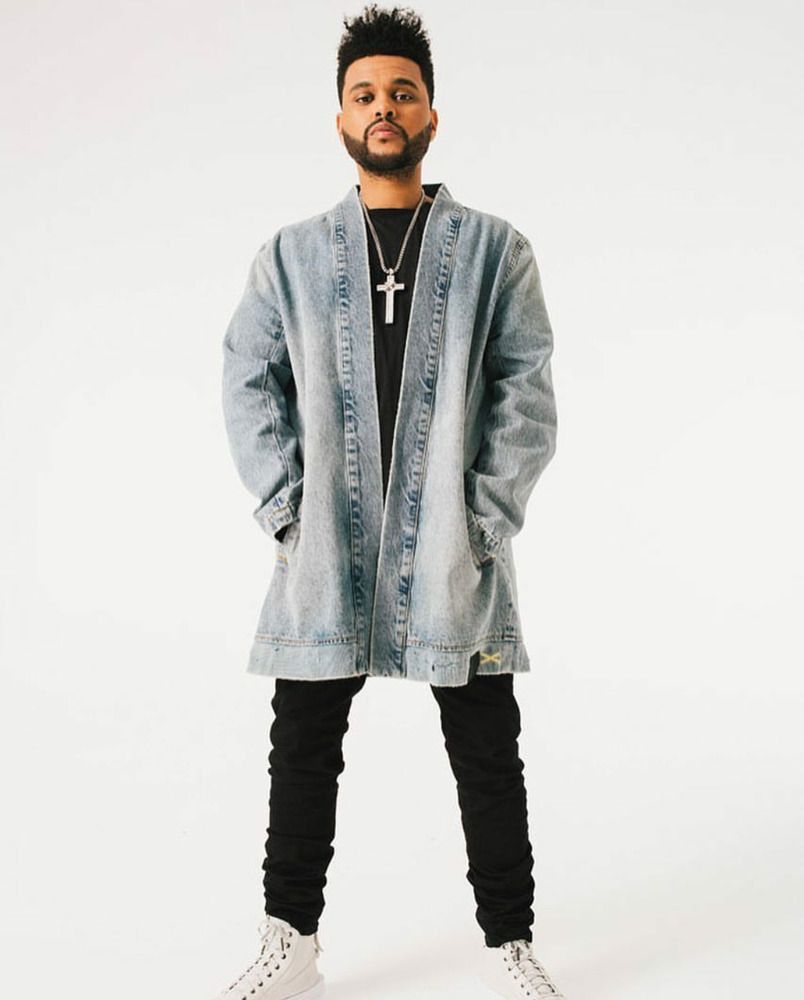 Puma The Weeknd Puma x XO Weeknd Kimono Denim Grailed