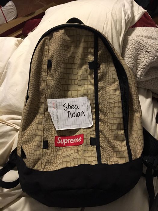 SUPREME 【2013S／S】 Croc Backpack-