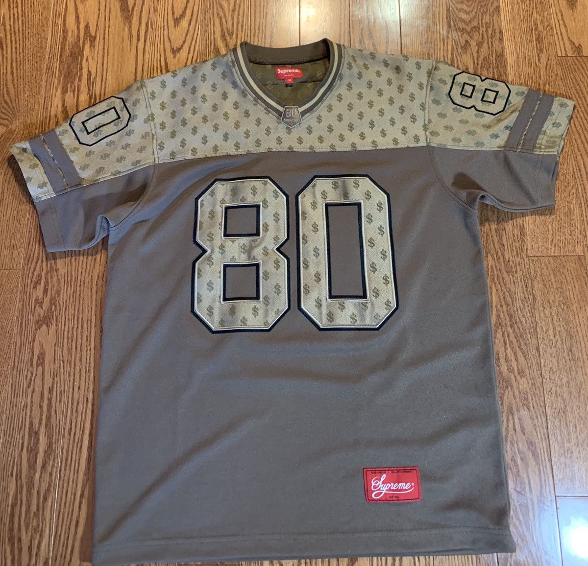 Supreme Supreme Monogram Football Jersey | Grailed