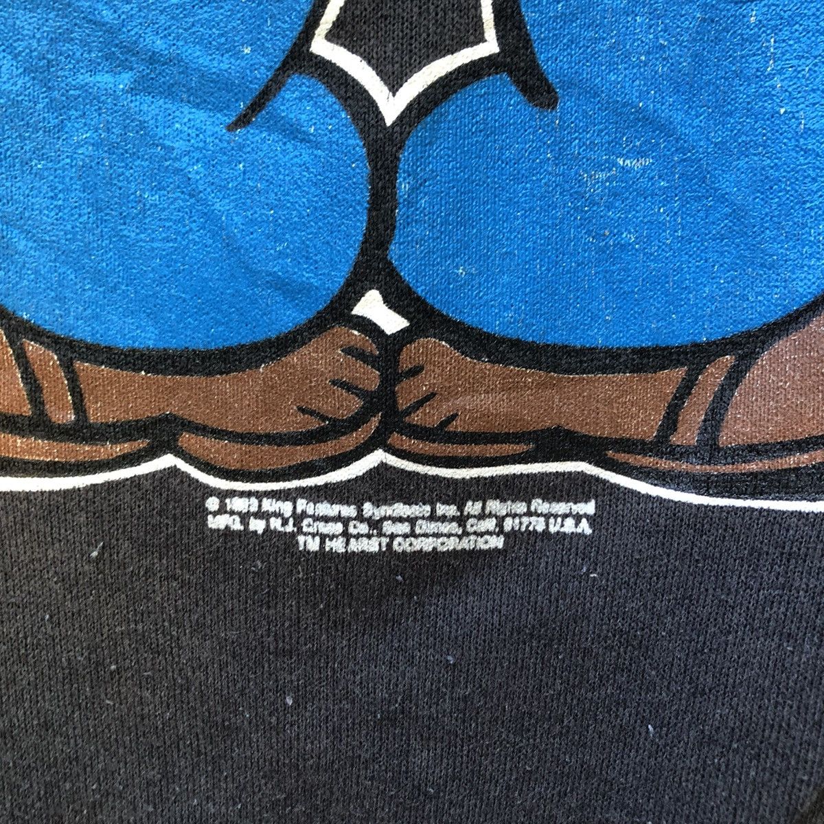 Disney Vintage 90s Popeye Cartoon Crewneck Size US L / EU 52-54 / 3 - 5 Thumbnail