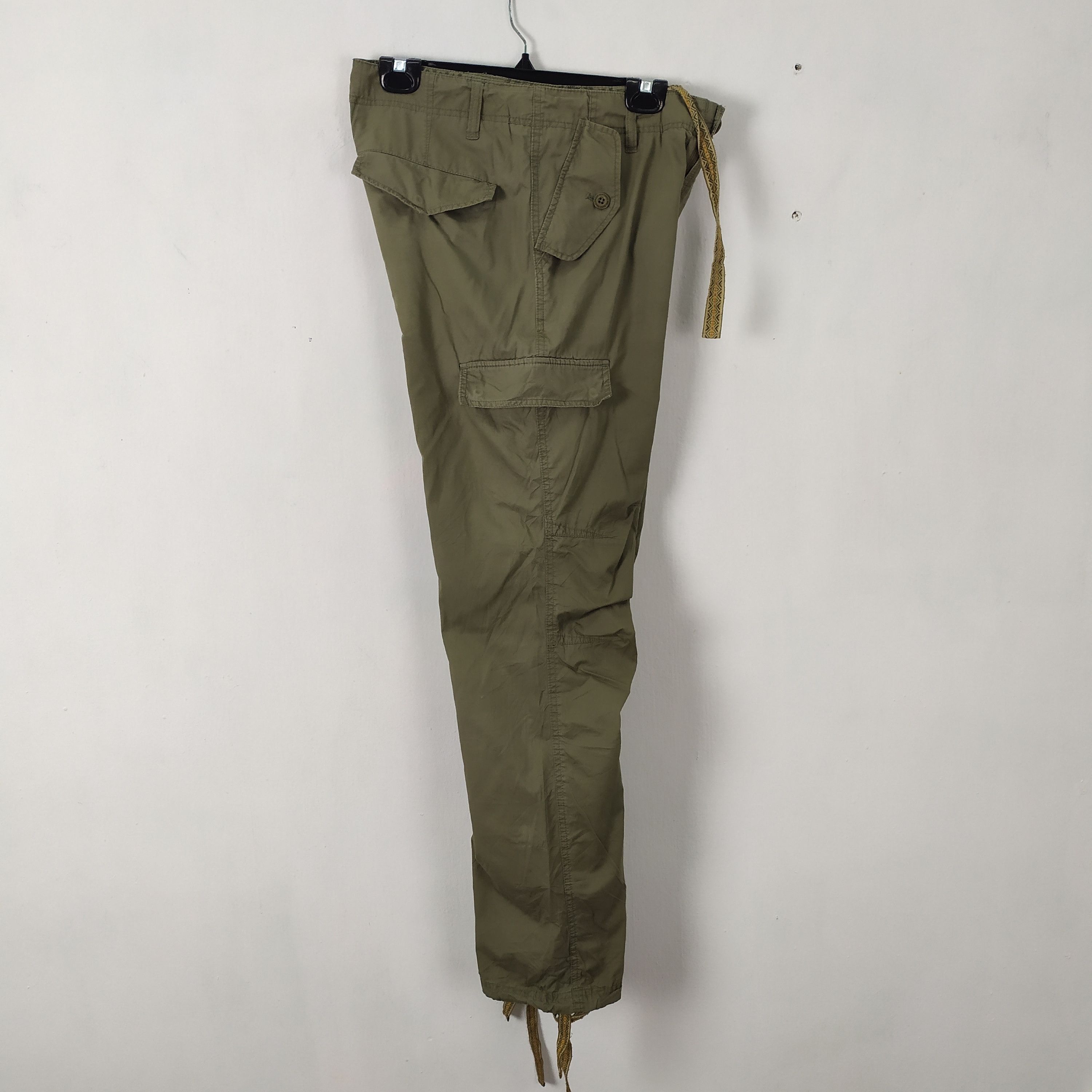 Designer × Japanese Brand Real Crush Clothing Cargo Pants Multipocket pants Size US 30 / EU 46 - 11 Thumbnail