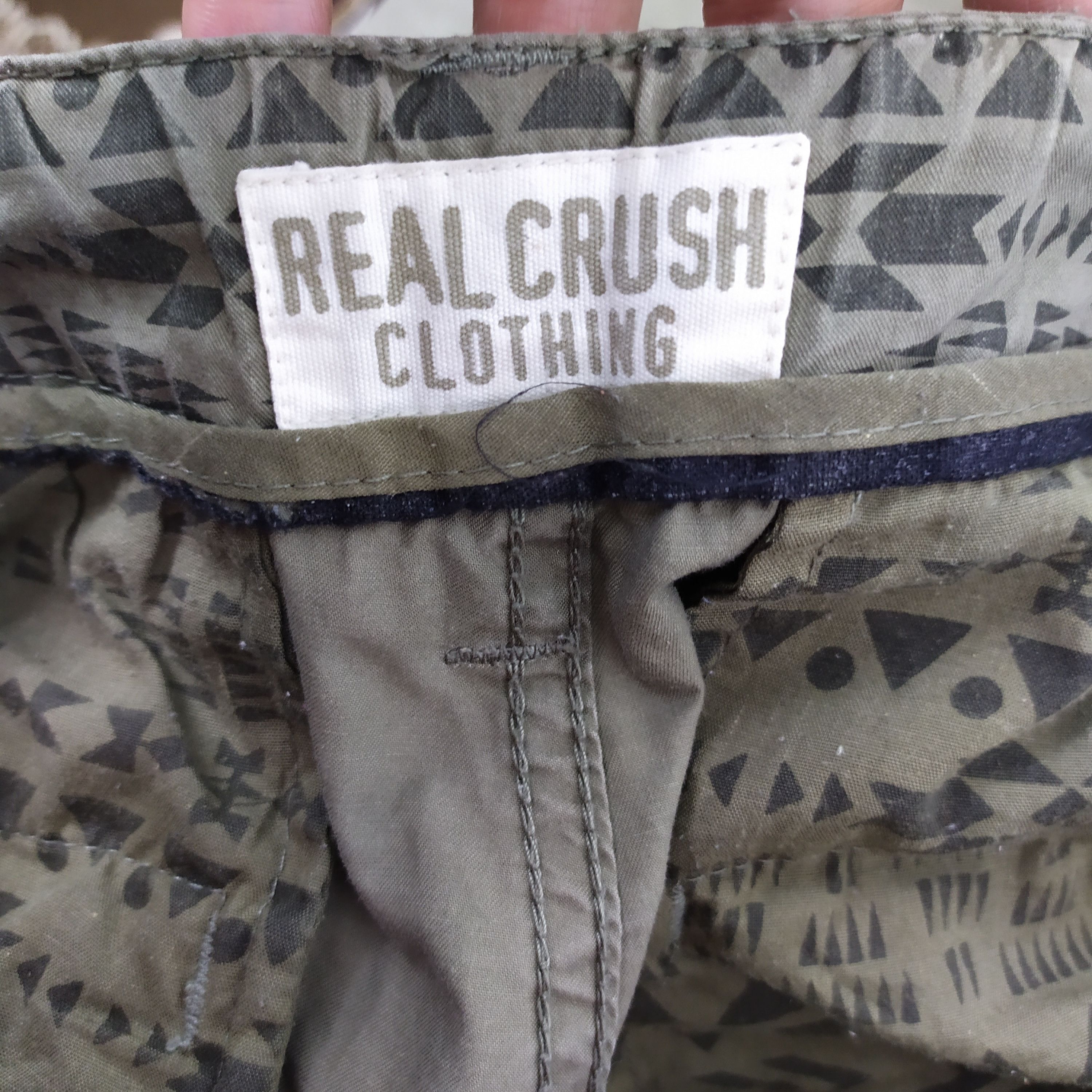 Designer × Japanese Brand Real Crush Clothing Cargo Pants Multipocket pants Size US 30 / EU 46 - 15 Thumbnail