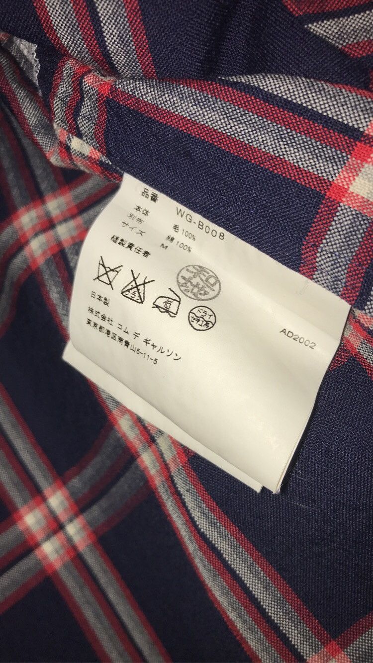 Comme des Garcons AD2002 Cross Patchwork Plaid Shirt Size US M / EU 48-50 / 2 - 3 Thumbnail