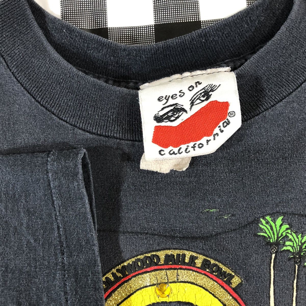 Vintage Hollywood Famous Cats Bowl Red Carpet Vintage T shirt Size US L / EU 52-54 / 3 - 14 Thumbnail