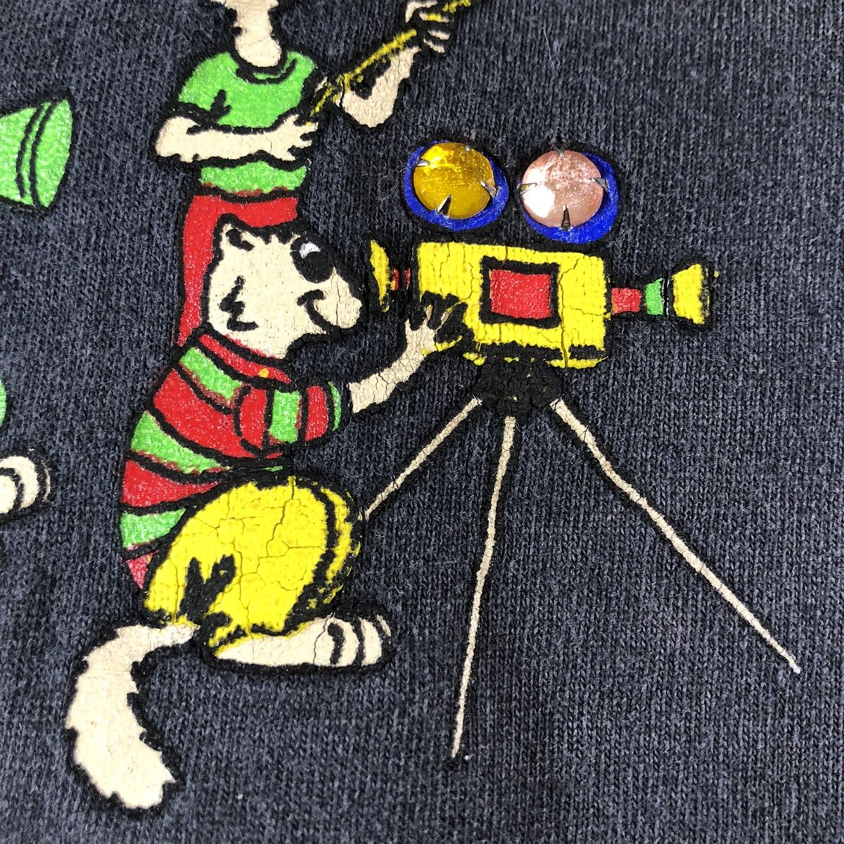 Vintage Hollywood Famous Cats Bowl Red Carpet Vintage T shirt Size US L / EU 52-54 / 3 - 11 Thumbnail