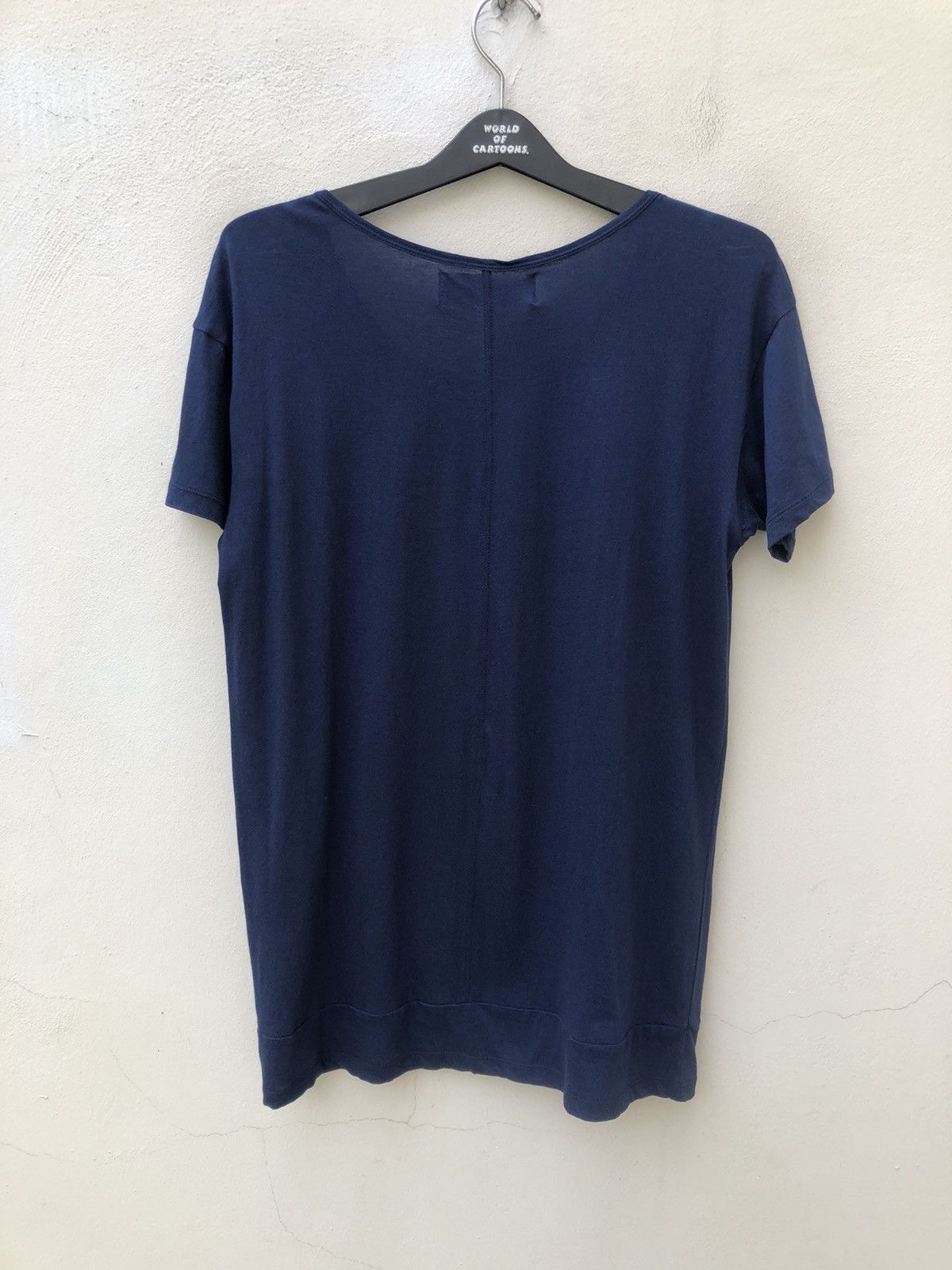 Devilock NEW Japan Designer SRIVER Wide Neck Patchwork t shir Size US S / EU 44-46 / 1 - 8 Thumbnail