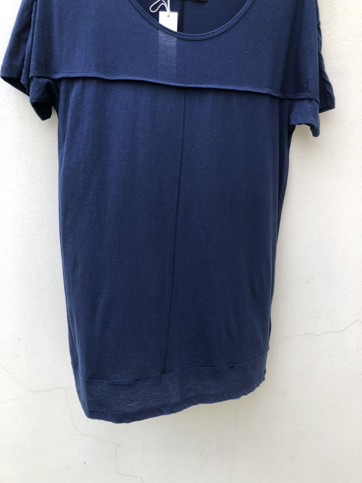 Devilock NEW Japan Designer SRIVER Wide Neck Patchwork t shir Size US S / EU 44-46 / 1 - 7 Thumbnail
