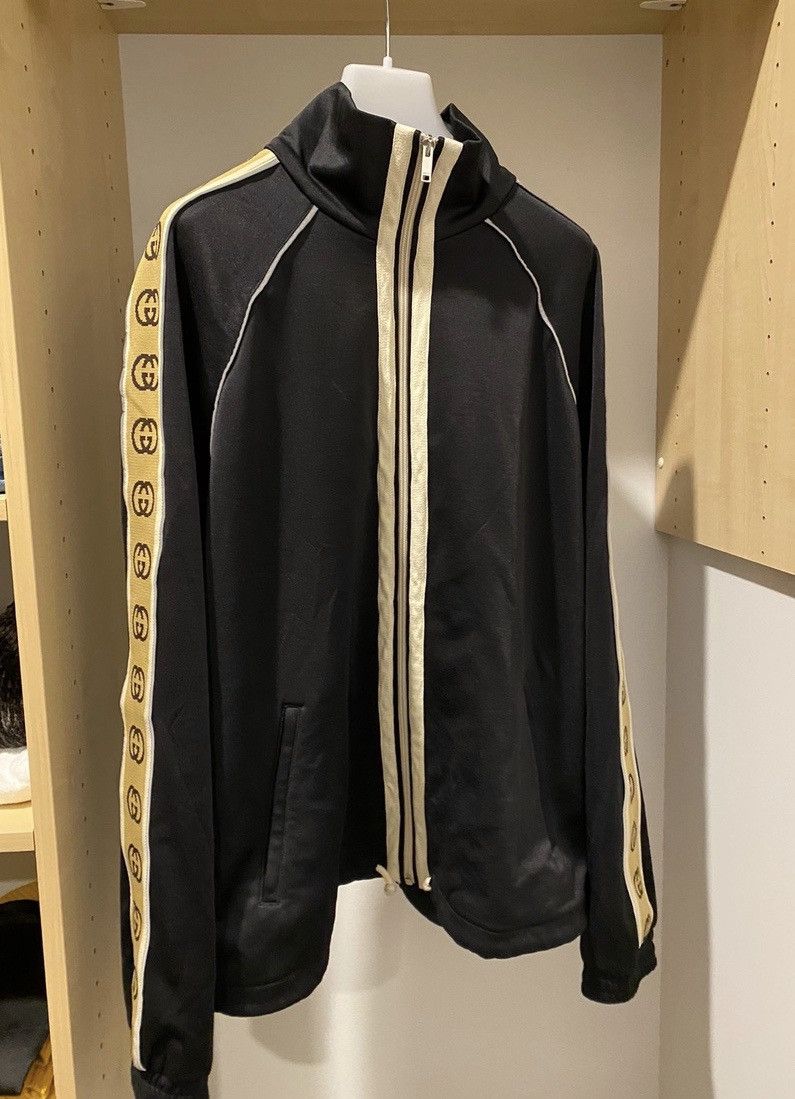 Gucci Gucci reflective technical jersey jacket oversized jacquard Grailed