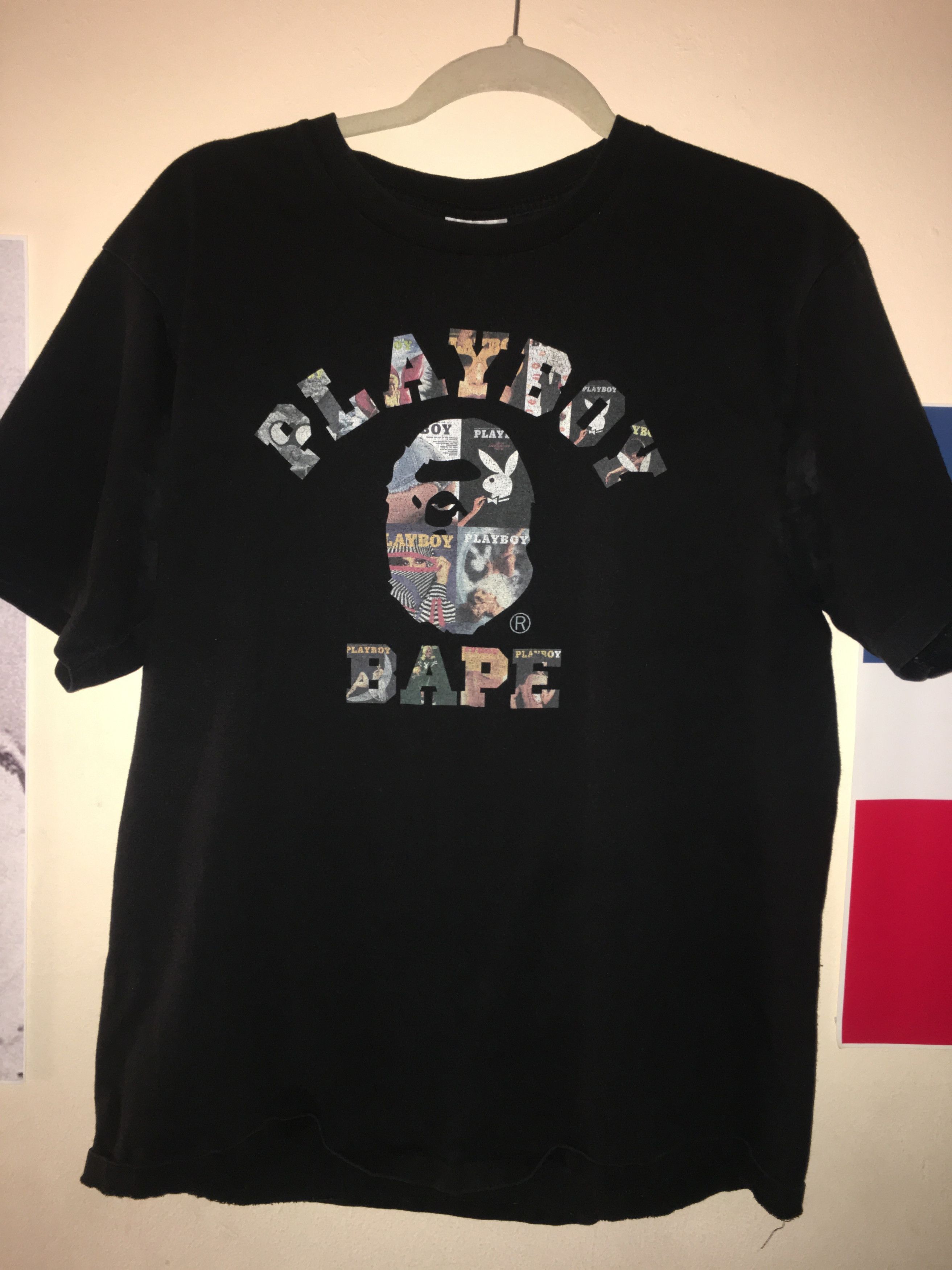 Bape Mens Bape X Playboy T shirt | Grailed